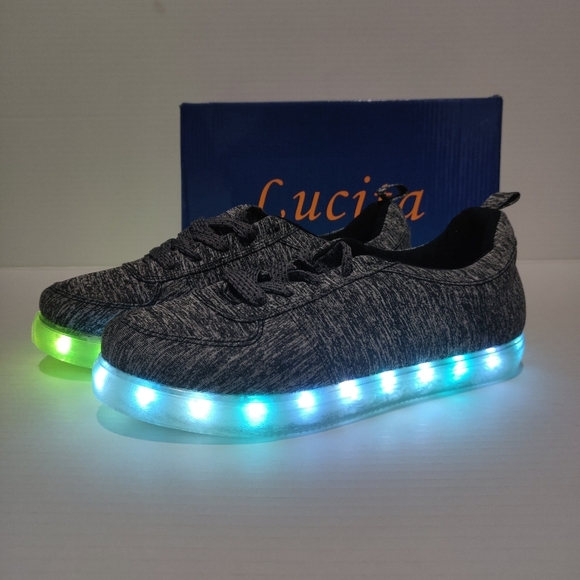 LUCITA SHOES WOMEN'S STYLE LIGHT-002COLOR BLACK/G - Picture 11 of 16